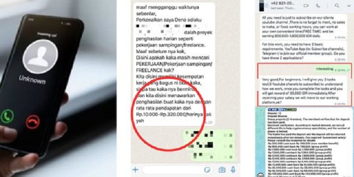 Waspada Penipuan Tawarkan Kerja Freelance Hanya Like dan Subscribe Medsos. &copy;2023 Merdeka.com