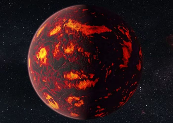 Ilustrasi Planet 55 Cancri e