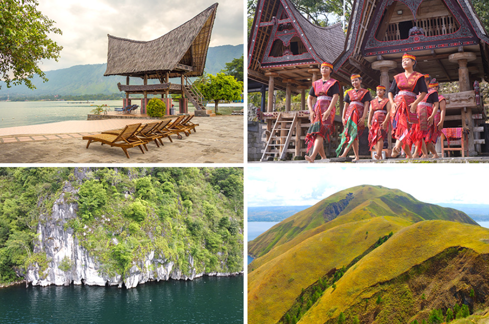 Pulau Samosir dan semua keindahan alam, dan budayanya (Snap &ndash; Shutterstock)(Raditya &ndash; Shutterstock)(Evanson &ndash; Shutterstock)(Seadeen &ndash; Shutterstock)