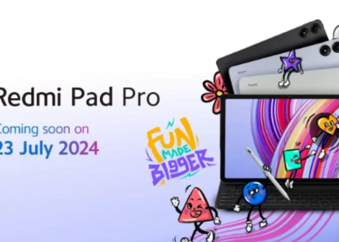 Xiaomi mengungkapkan akan segera merilis Redmi Pad Pro pada 23 Juli mendatang, intip spesifikasi yang ditawarkan