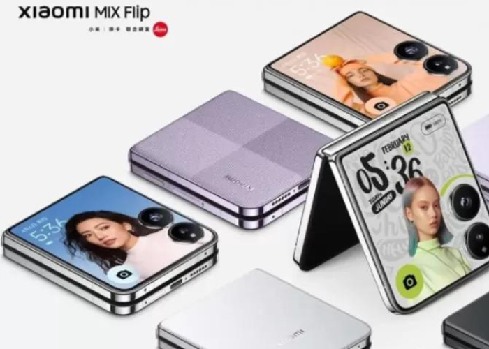 Xiaomi Mix Flip dengan layar lipat clamshell pertama