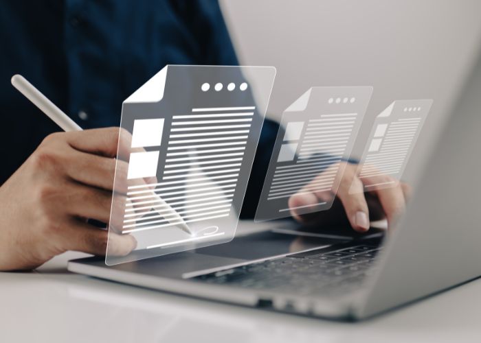 Ilustrasi Download Document