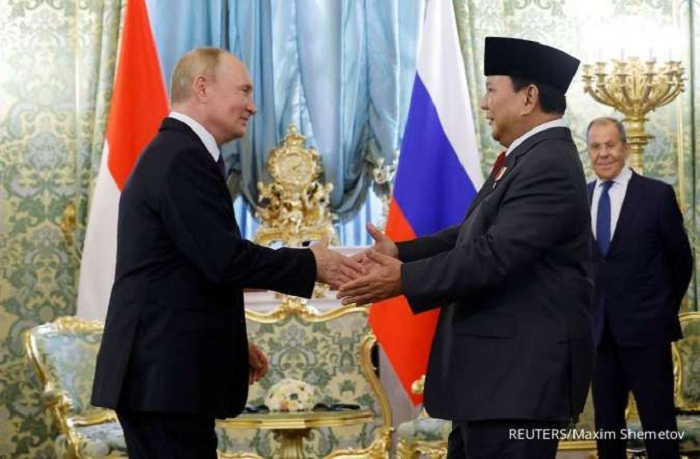 ILUSTRASI. Menhan Prabowo bertemu Putin di Rusia untuk membahas sejumlah agenda, salah satunya tentang pendidikan.