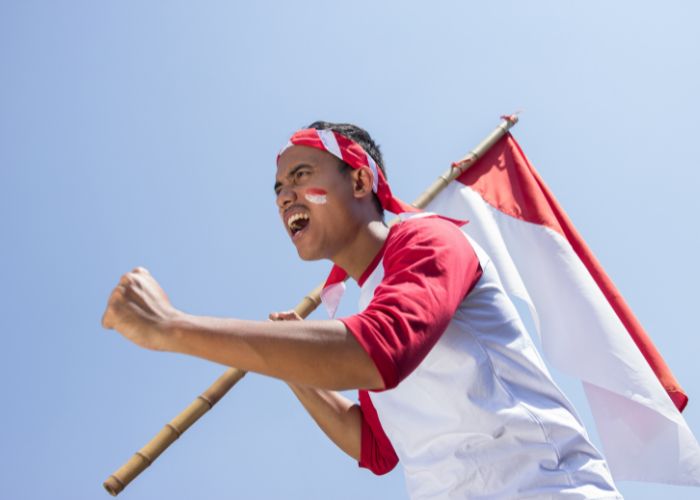 Ilustrasi Pantun Kemerdekaan Indonesia 17 Agustus