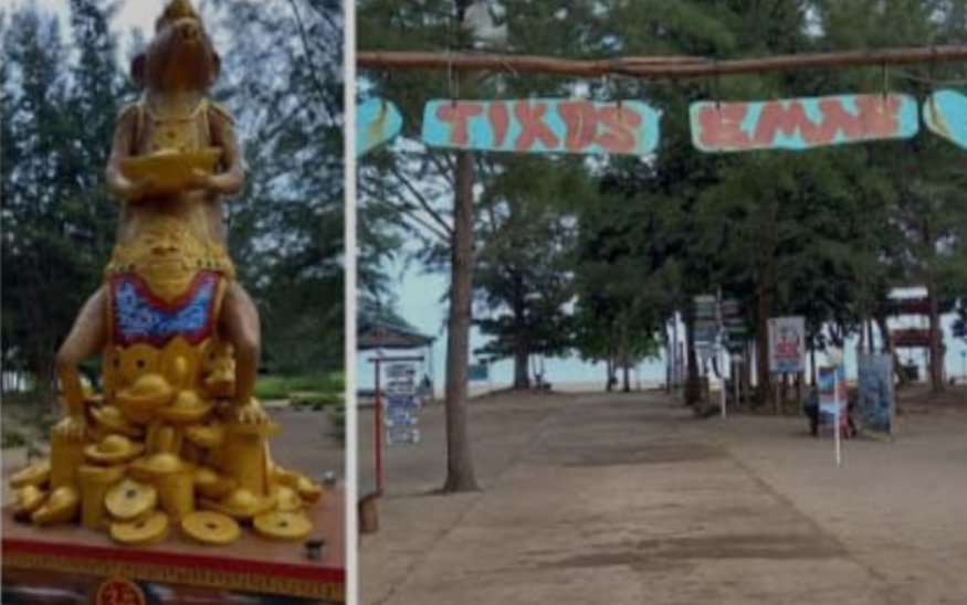 Pantai Tikus Emas Surga Wisata di Kabupaten Bangka