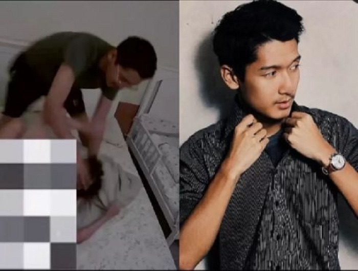 Kiri: tangkapan layar KDRT yang dilakukan. Kanan: Foto profil Instagram terduga pelaku Armor Toreador. (Instagram @armortoreador)
