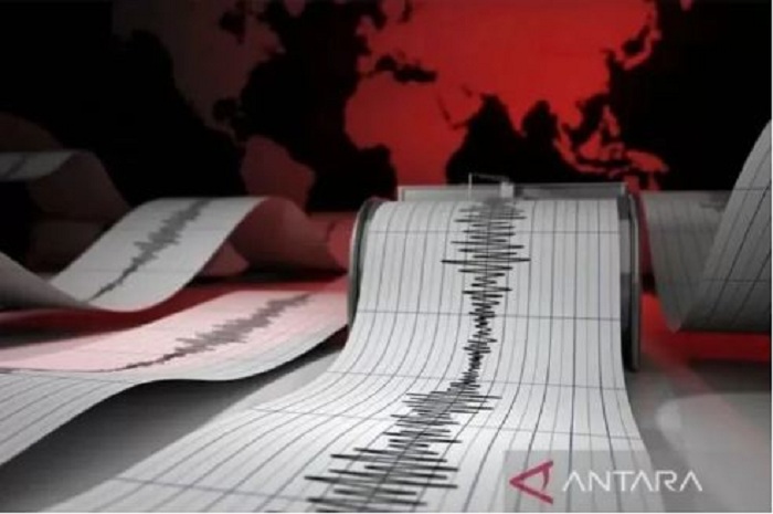 Ilustrasi gempa bumi./ANTARA