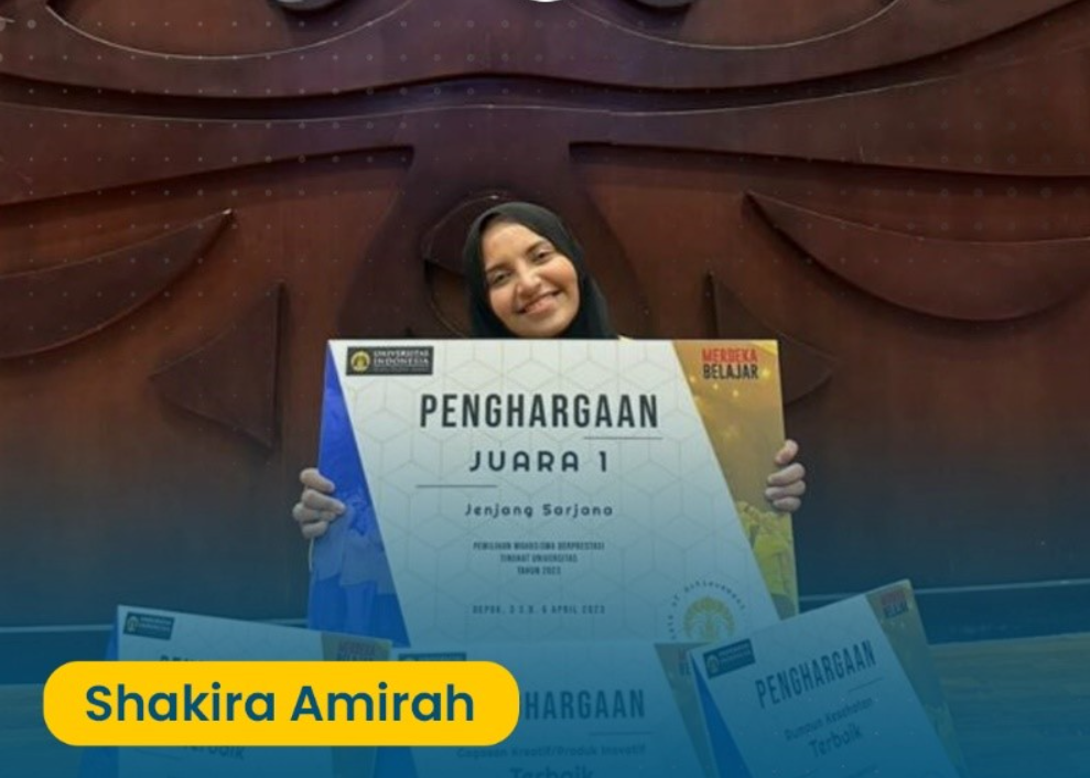 Kisah Sukses Shakira Amirah Mahasiswa Kedokteran UI dengan 10 Publikasi Terindeks Scopus