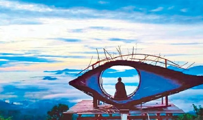 APIK: Desa Wisata Cipta Karya kini menjadi salah satu ikon wisata Kabupaten Bengkayang, Kalimantan Barat. (KEMENPAREKRAF)