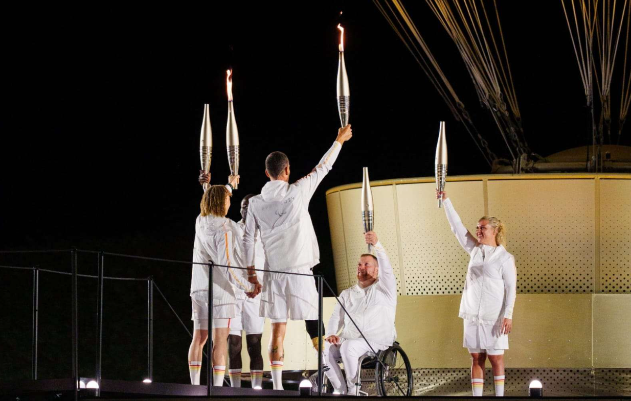 Upacara pembukaan Paralimpiade Paris 2024. (Foto X - Paris 2024)