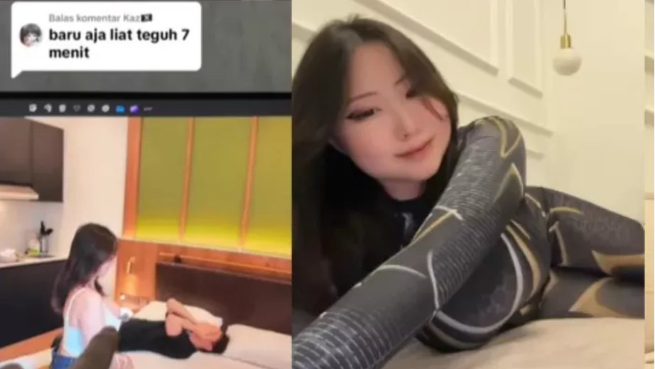 Viral kolaborasi Teguh Suwandi dan Msbreewc. (Instagram/teguh.suwandi)