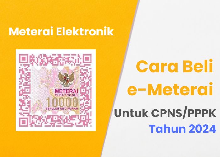 e-Meterai / Meterai Elektronik