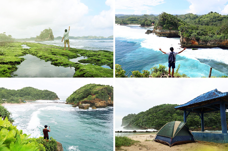 Banyak pantai super keren yang bisa kamu nikmati di area selatan kota Malang! (Gambar dari www.tiket.comto-dotur-pantai-selatan-malang-destinasi-lengkap-tur-1-hari-dari-malang)