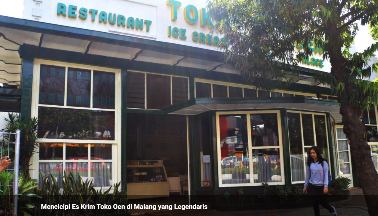 Toko Oen Malang tampak depan (Foto Fery Arifian)