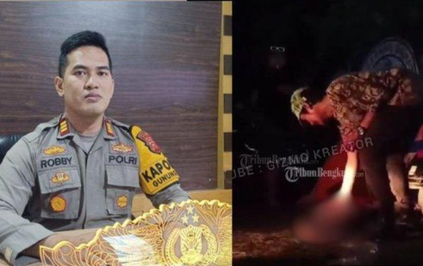 Beredar di media sosial aksi sadis para komunitas anak Vespa dan punk yang melakukan aksi congkel mata ke salah satu peserta acara.