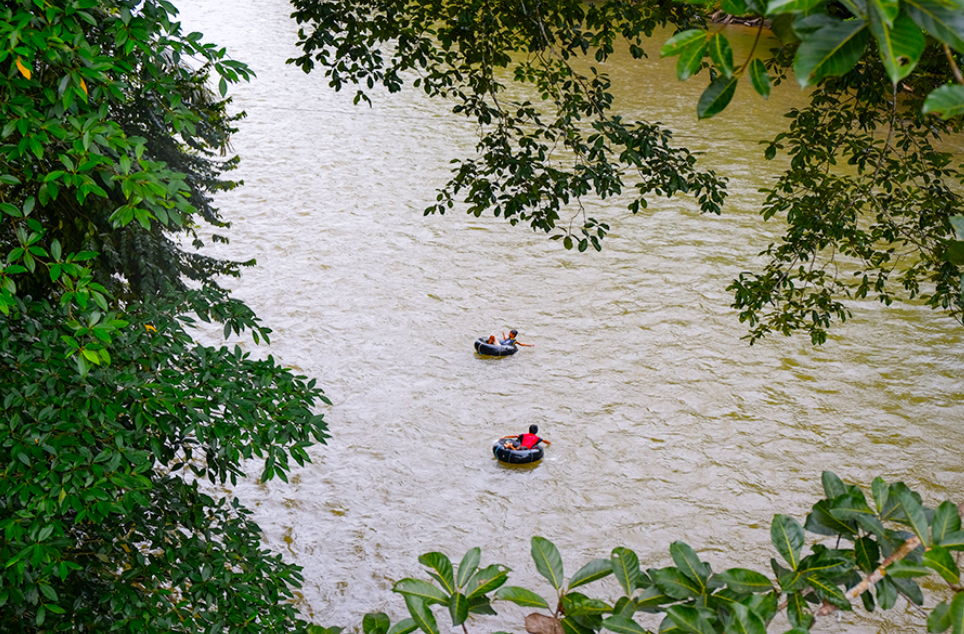 Menyusuri Sungai di Tangkahan (Gambar dari JUAN HERBERT GIRSANG &ndash; www.shutterstock.com)