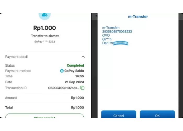 Akun Fufufafa di GoPay Berubah Jadi Slamet, Tapi Bukti Transfer Masih Gibran!