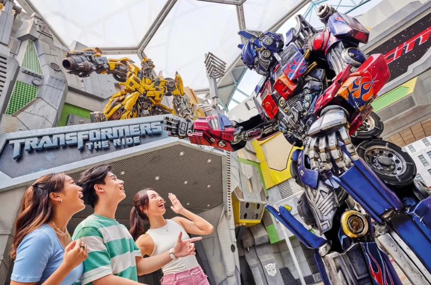 TRANSFORMER The ride The Ultimate 3D Battle - Universal Studios Singapore