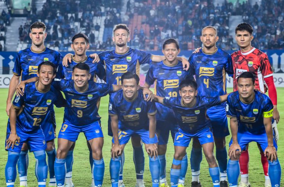 Starting Persib Bandung melawan Port FC dalam matchday pertama Grup F AFC Champions League 2 2024-2025, Kamis (19/9/2024) di Stadion Si Jalak Harupat, Soreang, Kabupaten Bandung. (KOMPAS.com/ADIL NURS