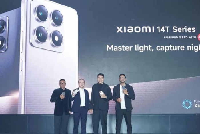 Peluncuran Xiaomi 14T Series di Indonesia pada Selasa (1/10) malam. (Istimewa)