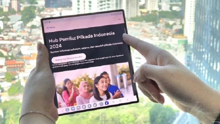 Meta luncurkan Hub untuk Pilkada Serentak 2024. (Istimewa).