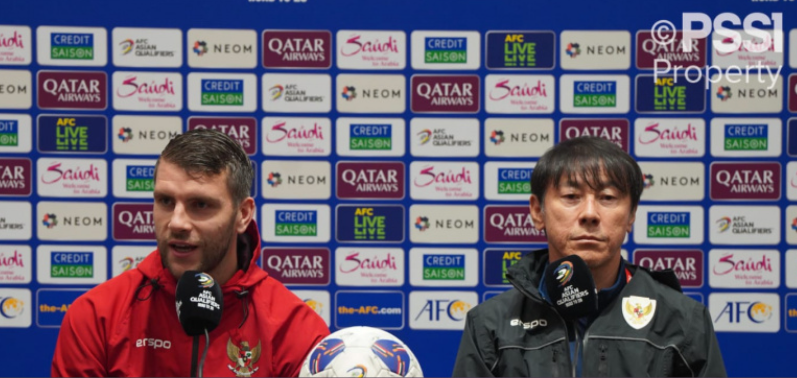 Kick-off Laga Indonesia vs Tiongkok Shin Tae-yong Siap Bawa Garuda Raih Poin Penting. (Foto: www.pssi.org)