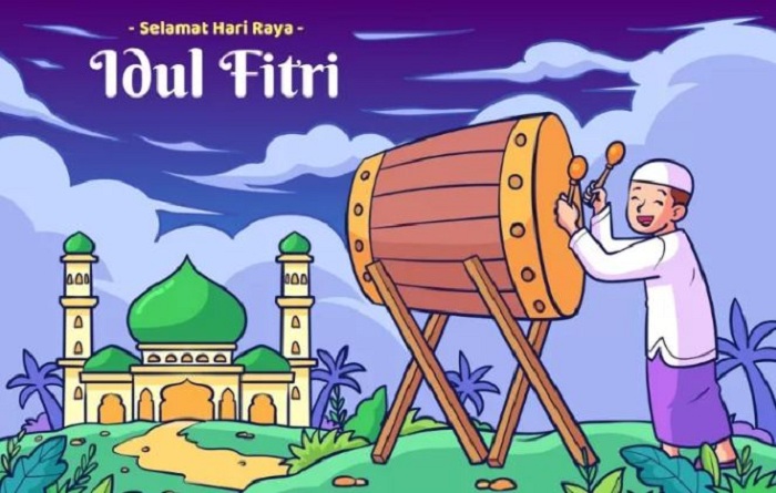 Ilustrasi: Hari Raya Idul Fitri. (Freepik)