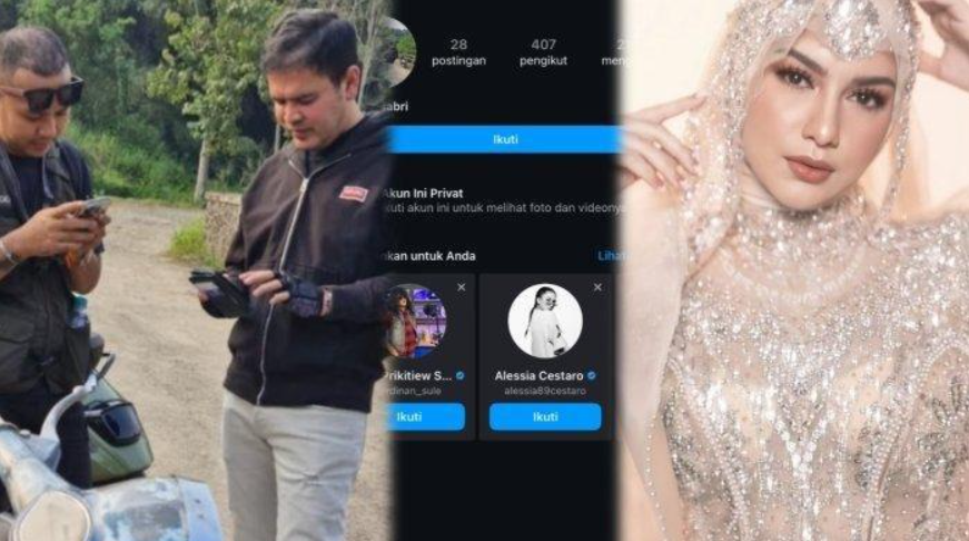Kolase foto Haldy Sabri dan irish Bella. Kabarnya resmi menikah hari ini.