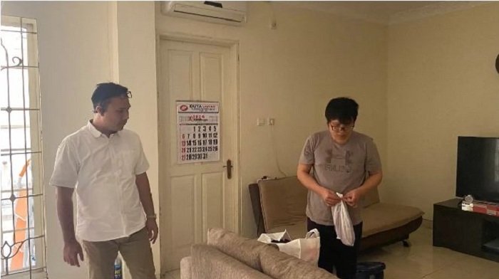 Kejaksaan Agung (Kejagung) menangkap terdakwa kasus pembunuhan terhadap Dini Sera Afrianti, Gregorius Ronald Tannur, di Surabaya, Jawa Timur, Minggu (27/10). (Dokumentasi Kejagung)