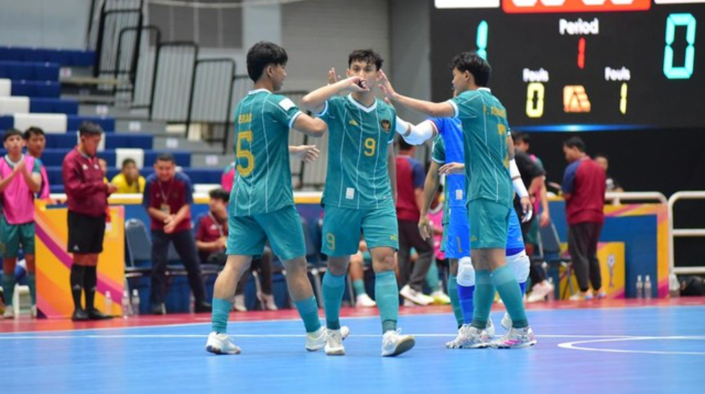Indonesia akan menghadapi Vietnam di final Piala AFF Futsal 2024. (Dok. FFI)  Baca artikel CNN Indonesia "Asa Indonesia Ulang Sejarah Juara Piala AFF Futsal 14 Tahun Silam" selengkapnya di sini: https