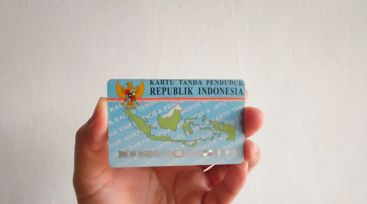 Ilustrasi KTP.