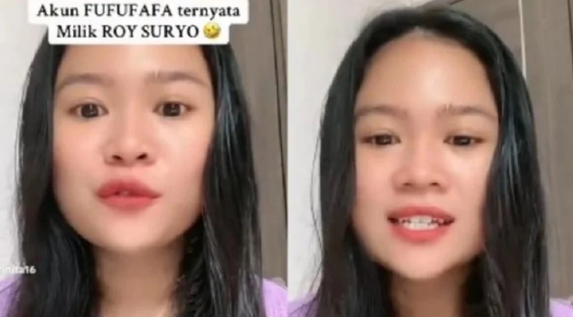 Intan Srinita saat memfitnah Roy Suryo.