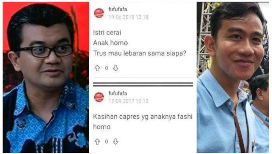 Reza Indragiri, Akun Fufufafa dan Gibran Rakabuming