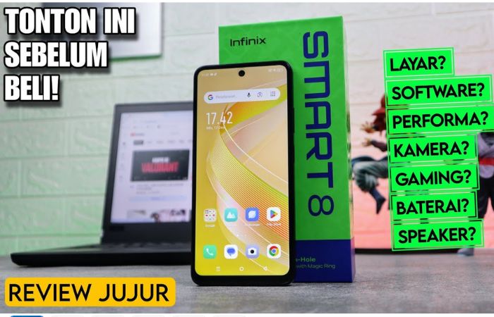 TONTON INI DULU SEBELUM BELI! REVIEW JUJUR INFINIX SMART 8. (M.A Tech)