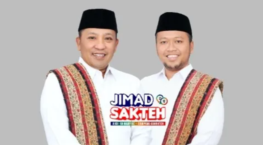 Pasangan calon nomor 2 Jimad Sakteh. (Foto: Dok. MID)