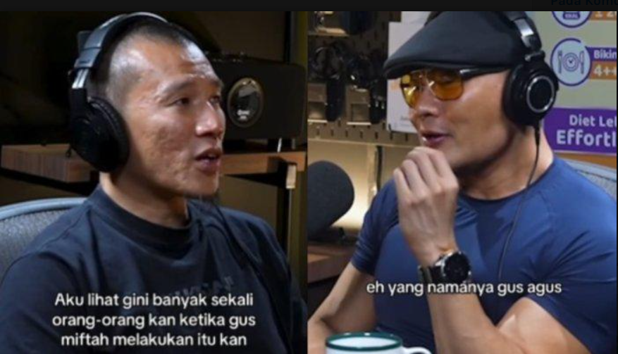 Deddy Corbuzier dan Ustaz Felix Siauw dalam Podcast Close The Door Corbuzier.