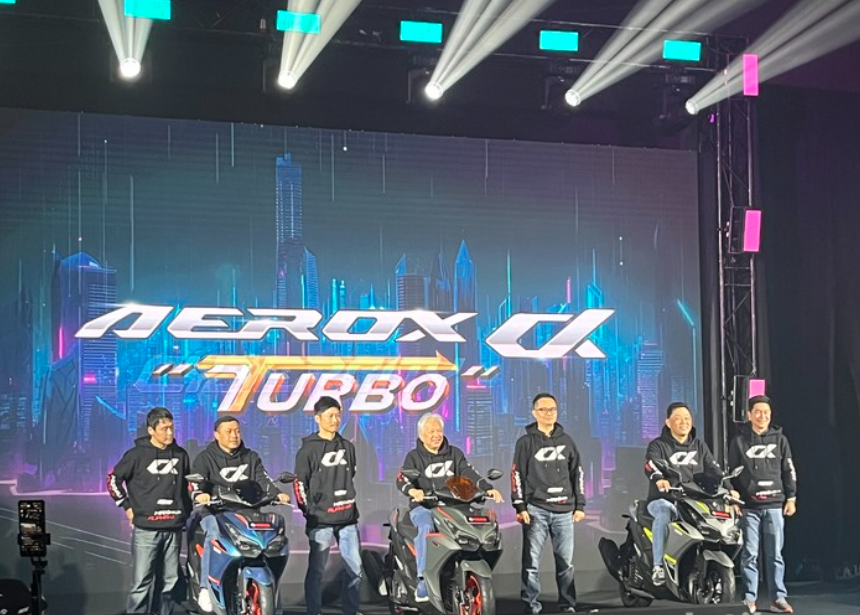 Yamaha Aerox Alpha Turbo. Foto: Luthfi Anshori/detikcom