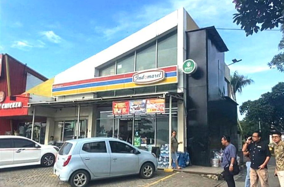 Lokasi kejadian penembakan di Rest Area Km 45 Tangerang-Merak (Intan Afrida Rafni )