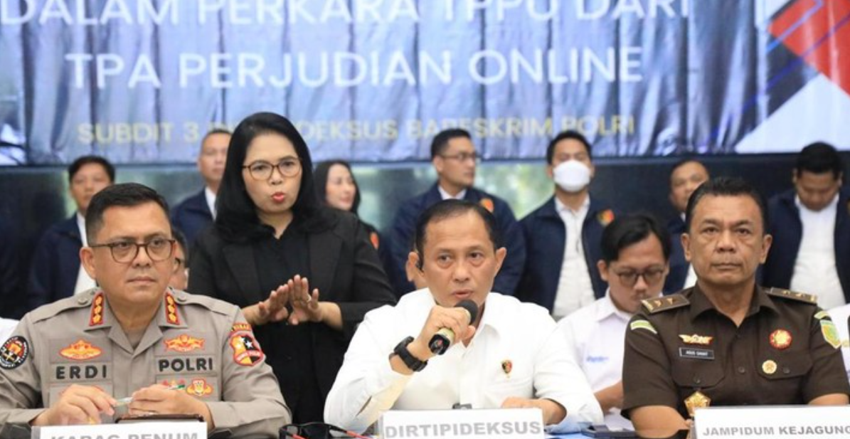 Jaringan Judi Online dan TPPU, Polisi Ungkap Aliran Dana Mencurigakan di Hotel Aruss.