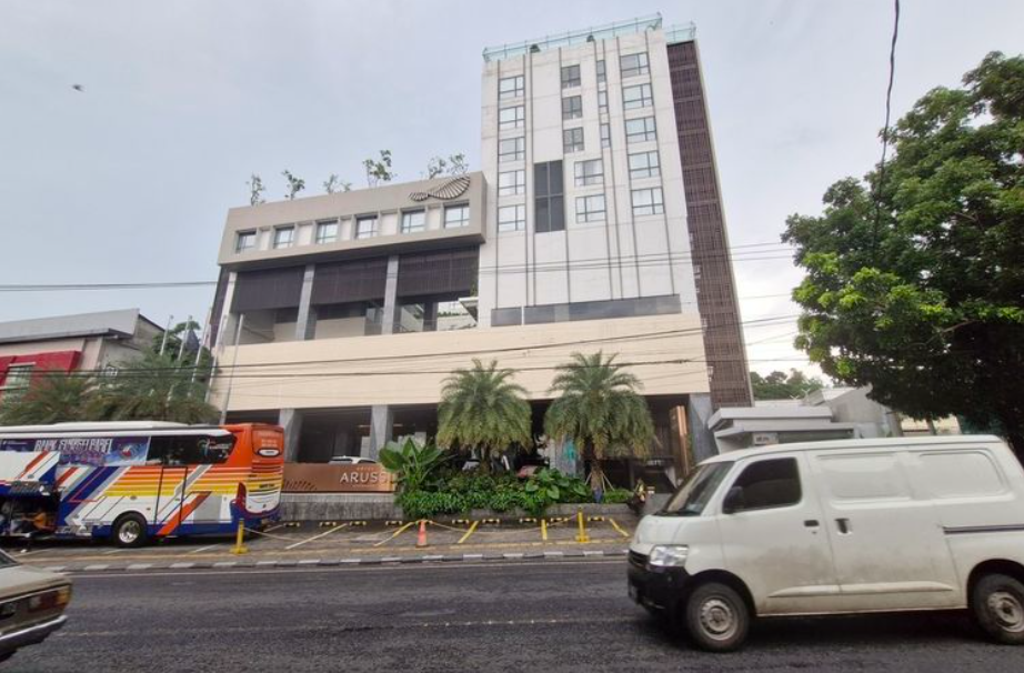 Suasana Hotel Aruss Semarang yang berlokasi di Jl. Dr. Wahidin, Kota Semarang, Senin (6/1/2025).(KOMPAS.COM/Titis Anis Fauziyah)