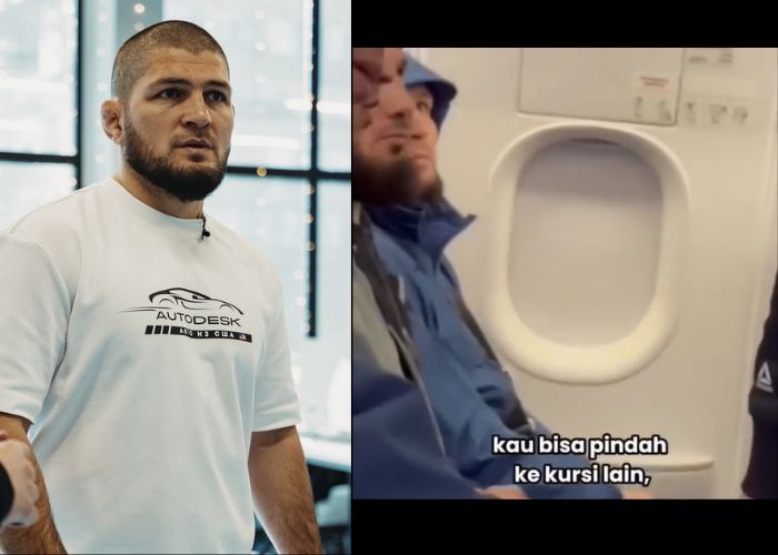 Momen Khabib Nurmagomedov Diusir dari Pesawat Frontier Airlines