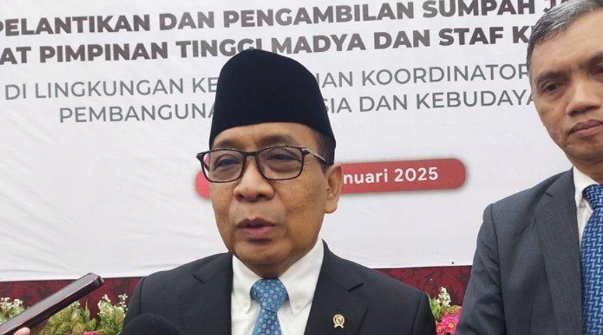 Menteri Koordinator Bidang Pembangunan Manusia dan Kebudayaan, Pratikno.