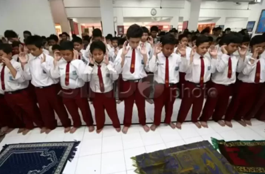 Surat Edaran Bersama pembelajaran di bulan Ramadan tahun 1446 hijriah/ 2025 masehi telah diterbitkan. Foto/SINDOnews.