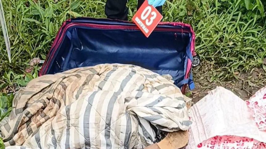 Mayat wanita dalam korper korban mutilasi yang ditemukan di Ngawi (Foto: Sugeng Harianto/detikJatim)