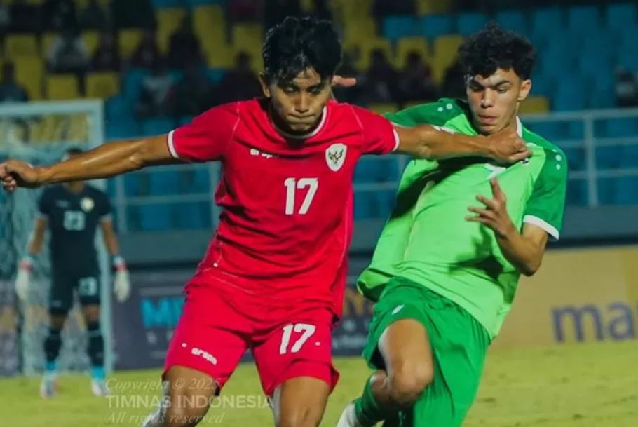 Timnas U20 vs Timnas Suriah U20. (internet)