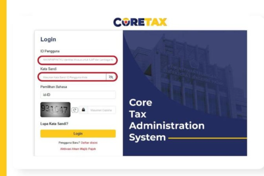 Coretax/DJP