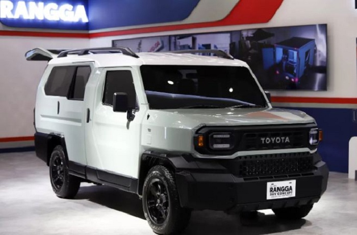 Toyota Rangga SUV Concept di IIMS 2025. (Dery Ridwansah/ JawaPos.com)