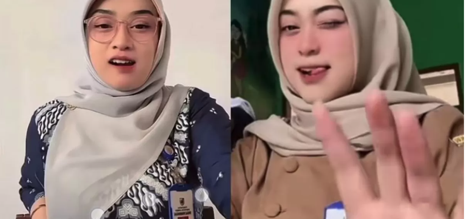 Heboh Link Video 5 Menit Bu Guru Salsa Warga Jember di Media Sosial (Kolase foto dari Tiktok @slsa.anindya.guru.viral.)