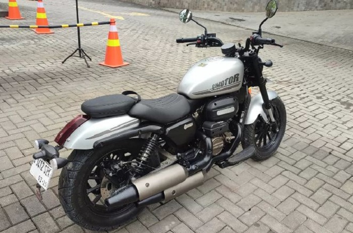 Cruiser Matik SRV 250 AMT. (Nanda Prayoga/JawaPos.com)