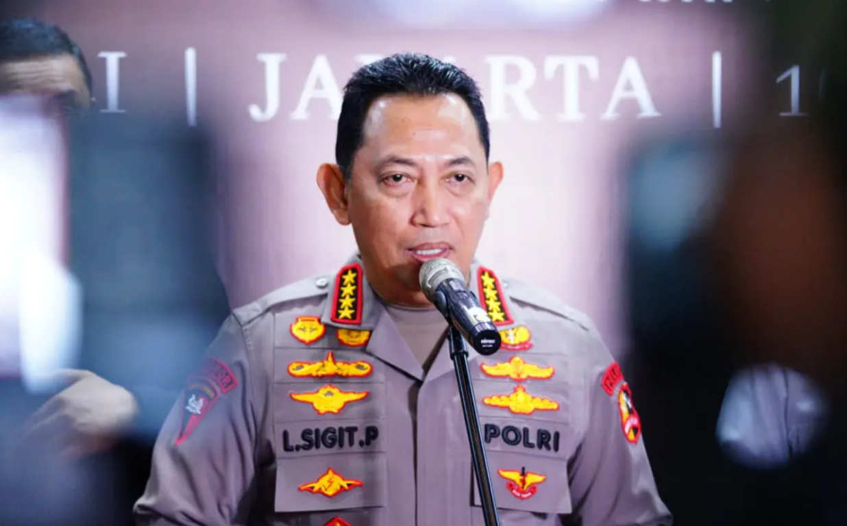 Kapolri Jenderal Listyo Sigit Prabowo. (Liputan6.com/Nanda Perdana Putra)